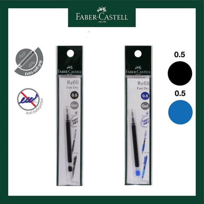 

EJ363 Pulpen Arte Gel Pen Faber Castell 0.5 MM Black Ink GRATIS ONGKIR
