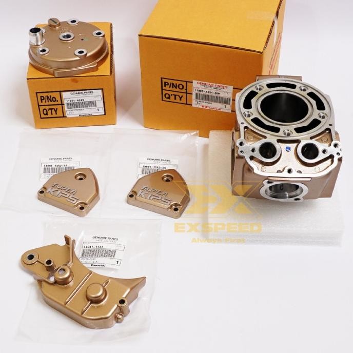 Blok Pdk Bw Gold + Piston Set 13001-1399 + Head + Kupingan Original