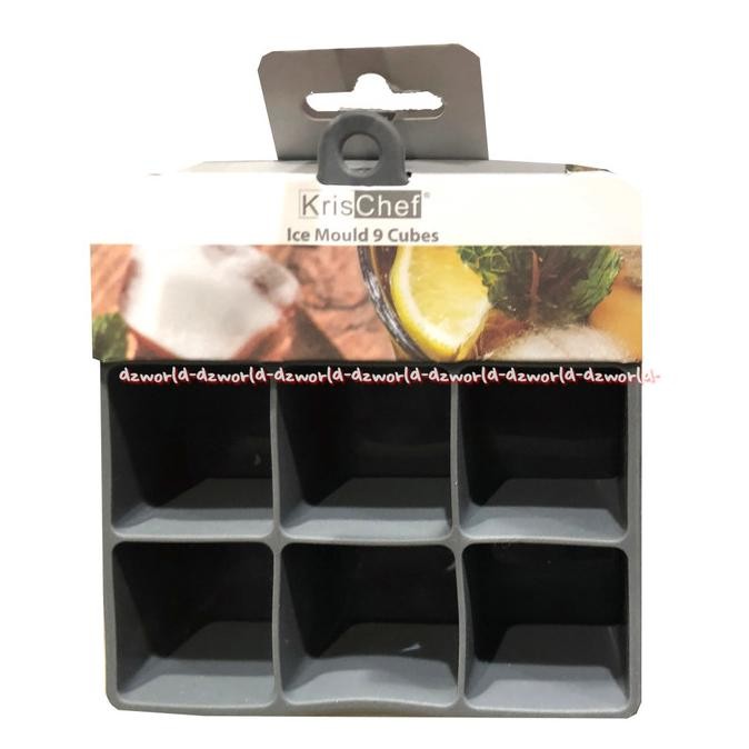 

Krischef Ice Mould 9 Cubes Alat Cetakan Es Batu Bentuk Kubus 9 Cetakan