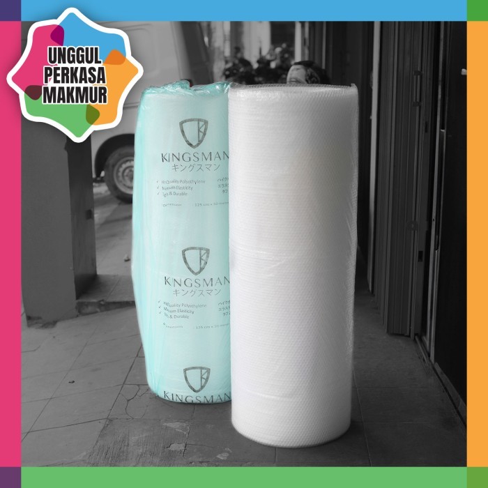 

Bubble Wrap Roll Besar Full 125cm X 50m Plastik Bening Putih White Clear Ekonomis Hemat Bandung