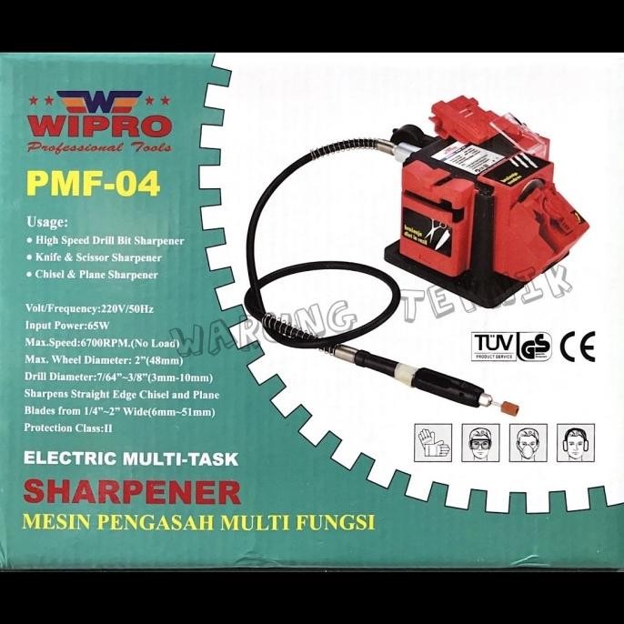

Wipro Pmf-04 Electric Multi Task Sharpener Mesin Pengasah Multi Fungsi Termurah