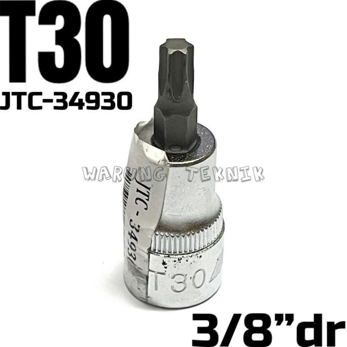 Torx Bit Socket Kunci Sok Bintang Cowok T30 3/8" Dr T 30 Terbatas