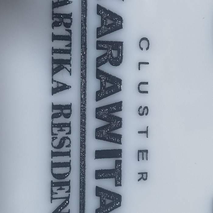 

HARGA DISC - SIGN BOARD ACRYLIC SIGN LABEL AKRLIK PAPAN NAMA DOKTER 30 x 42