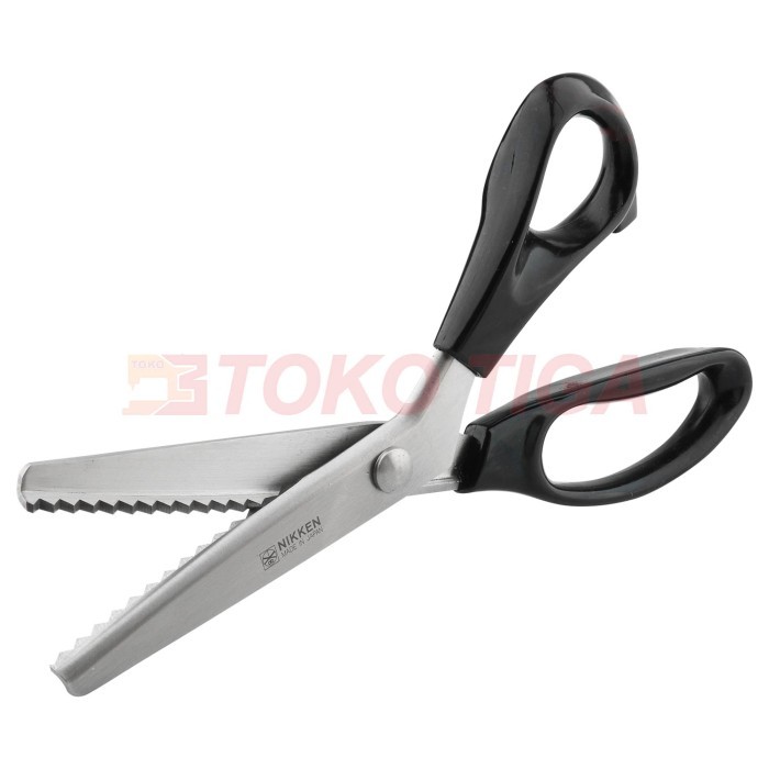 

Gunting Kain ZigZag / Zig-Zag / Gerigi / Pinking Shears Ukuran 9