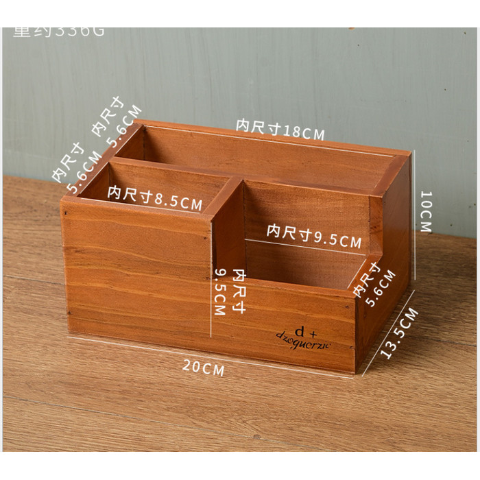 

HARGA DISC - tempat pensil kayu woods organizer pencil pen stand decor rumah home