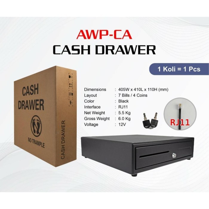 

BEBAS ONGKIR - Cash Drawer - Cashier Drawer / Laci Kasir