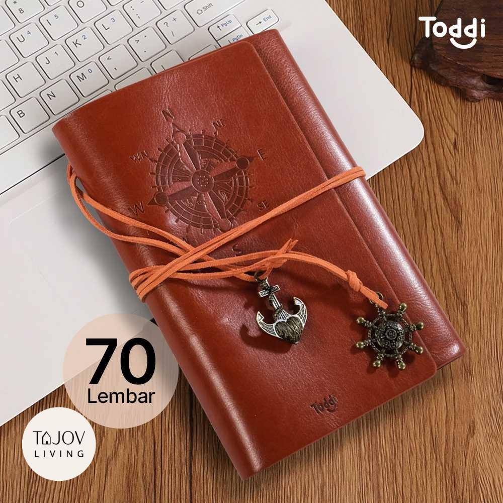 

Buku Catatan Binder Kulit Notebook Retro Pirate Compass - ZB045