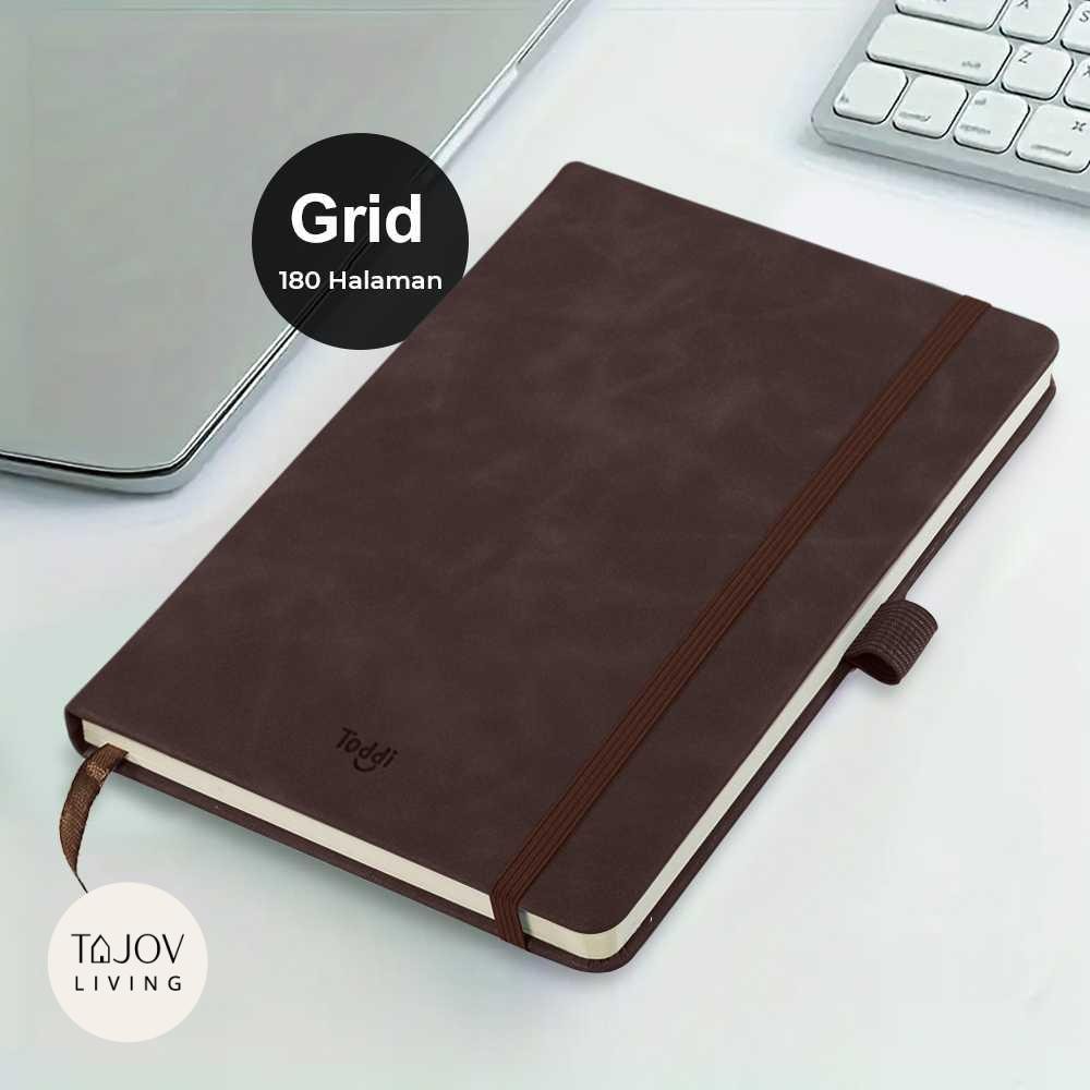 

Buku Jurnal Leather Notebook Diary 70GSM 180 Halaman Grid - TD102