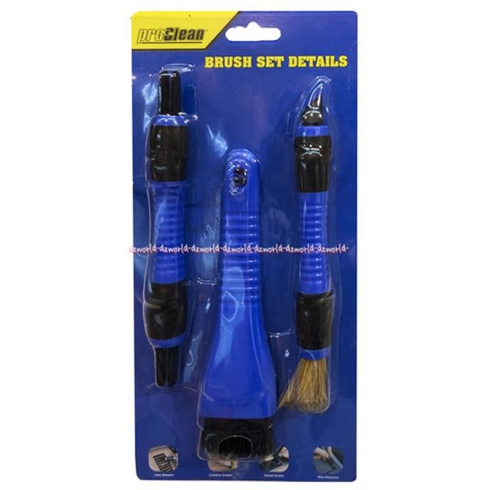 

Proclean Brush Set Detail Kuas Pembersih Mobil Pro Clean