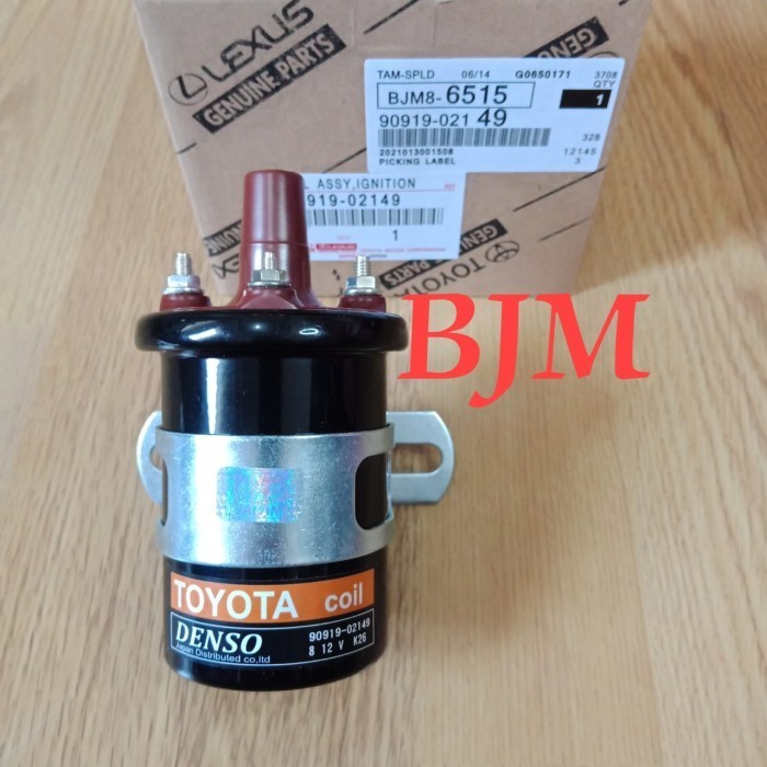 Ignition Coil Pengapian Kijang 5K Short Pendek Denso Original Asli Ori