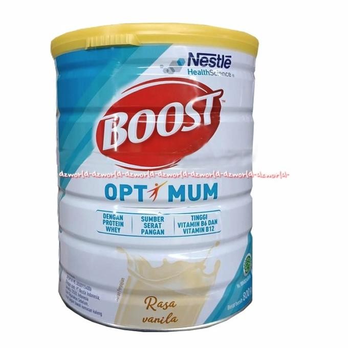 

Nestle Boost Optimum Rasa Vanila 800gr Vanilla Susu Bubuk Kaleng