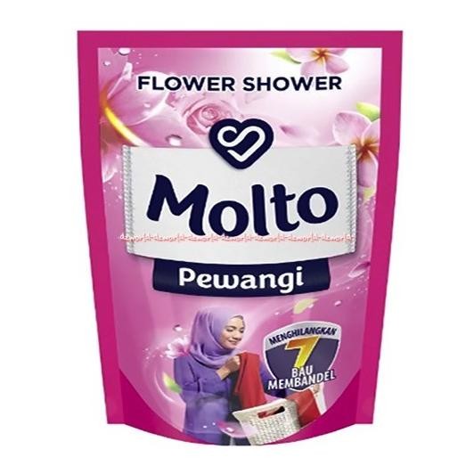 

Molto Pewangi Pakaian Netto 1800ml Molto Pouch Pengharum Pakaian
