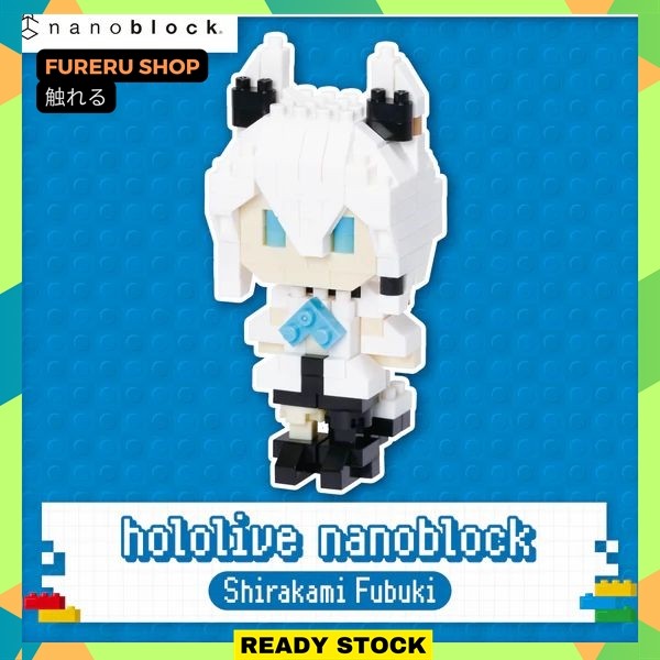 hololive JP nanoblock Shirakami Fubuki