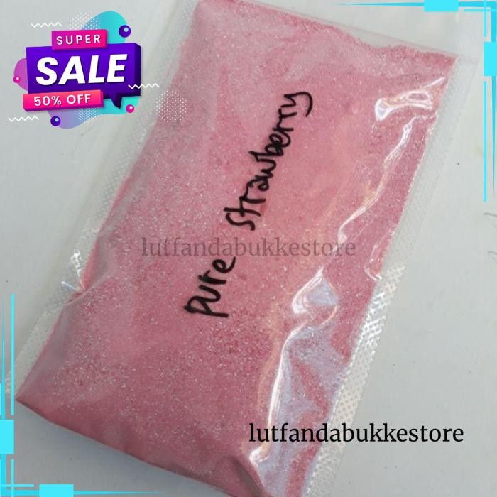 

50 GR BUBUK STRAWBERRY ESSENS/STRAWBERRY PURE ESSEN/PERISA STRAWBERRY HIGHT QUALITY !!