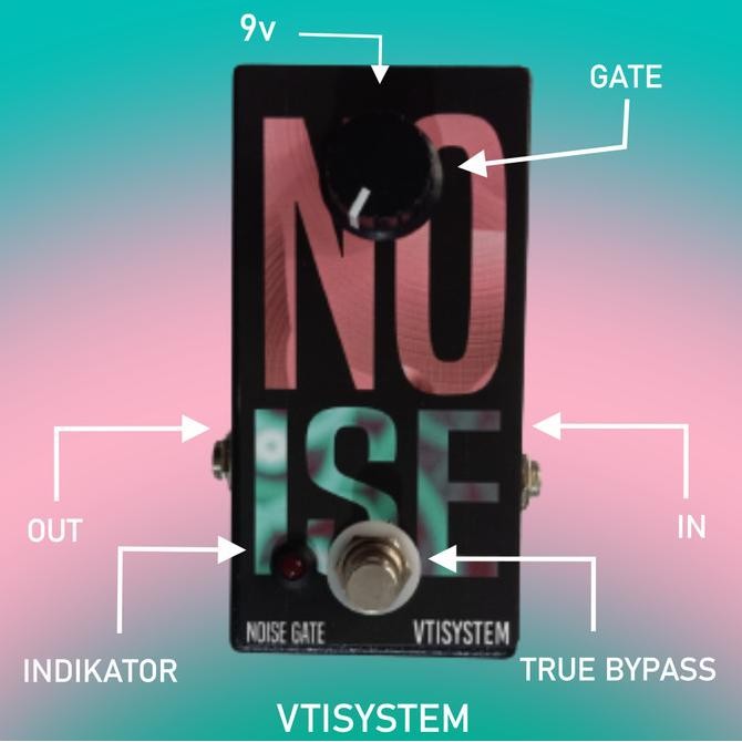 Promo Efek Gitar Noise Gate - Noise Gate Pedal Termurah Premium Vtisystem