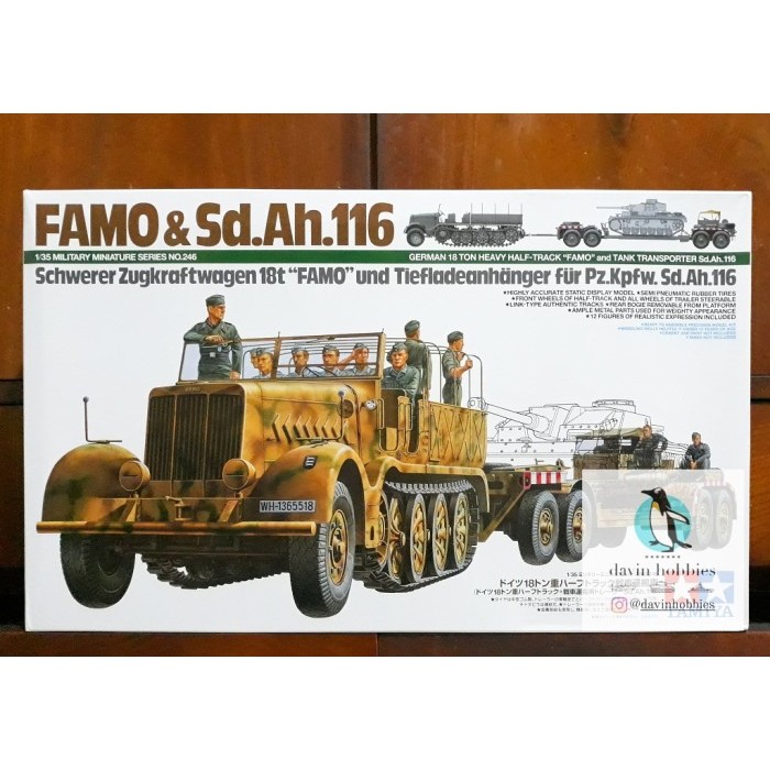 Tamiya 1/35 FAMO & Sd.Ah.116