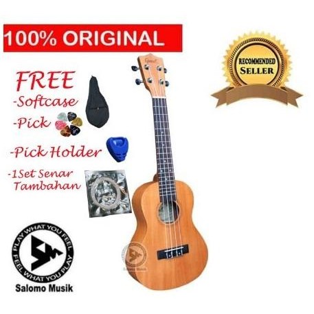 Murah Grande Ukulele Concert 23" Varian Warna + Softcase