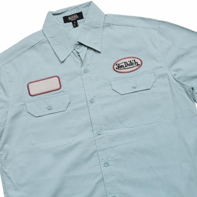 Sale Von Dutch Workshirt 0760 Mint Smooth