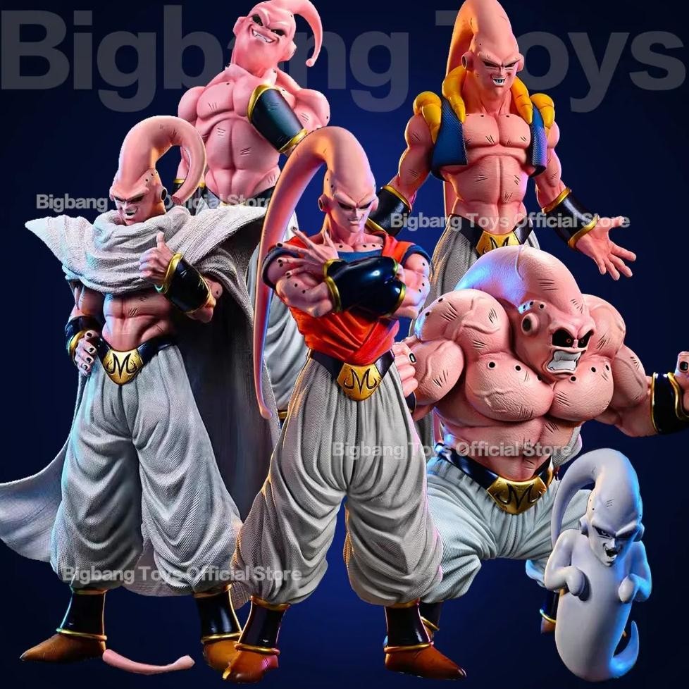 dragon ball z action figure majin buu figure piccolo buu goku buu gohan  buu gotenks buu pvc statue 