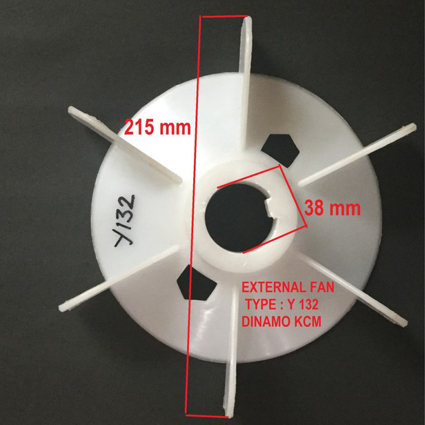 Y132 - Kipas Dinamo - Kipas Motor - Kipas Pendingin - External Fan