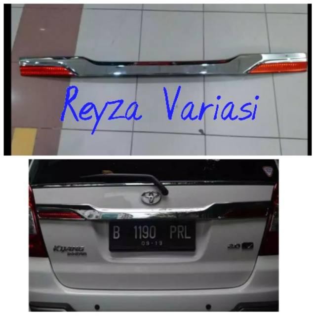 Trunk Lid Ganti Grand Innova 2014-2015 Chrome