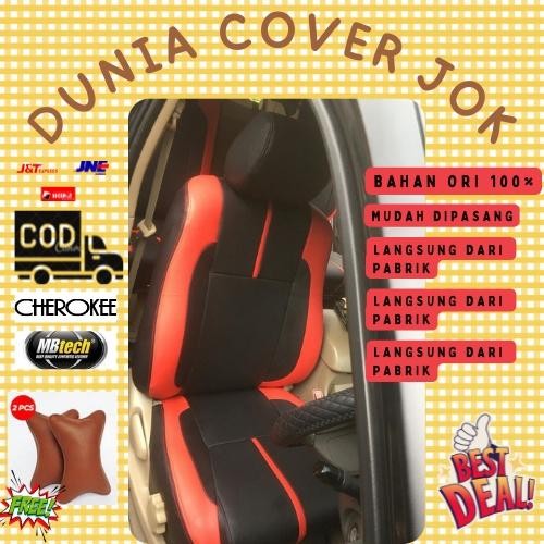 Sarung Jok Mobil Calya Sigra Avanza Mobilio Innova Livina 3 Baris Bahan Zeus