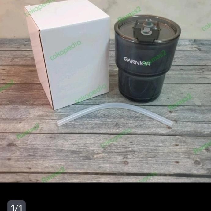 GARNIER GLASS TRAVEL COFFEE CUP CANGKIR KOPI SING NESCAFE 2807T
