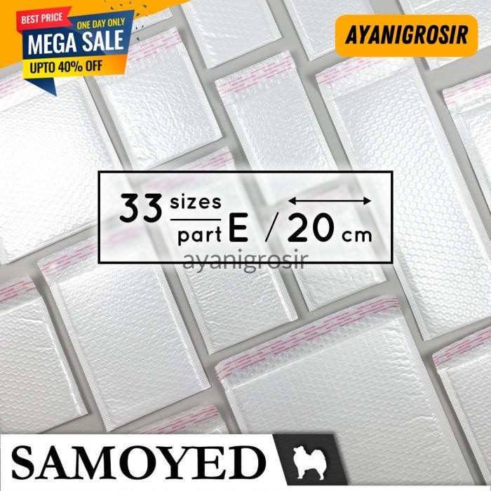 

DISKON AMPLOP PACKING / BUBBLE / PADDED MAILER / ENVELOPE SAMOYED BBML-R 20 BY AYANI GROSIR !!