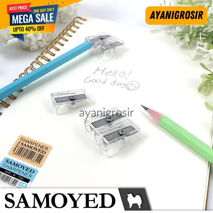 

TERMURAH RAUTAN / SERUTAN PENSIL / PENCIL SHARPENER SAMOYED SHP-B BY AYANI GROSIR !!