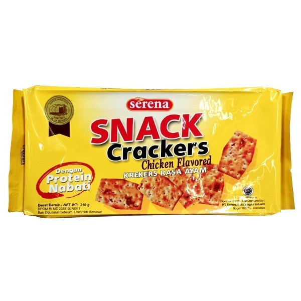 

NEW Serena Snack Crackers Chicken Flavored 210 g