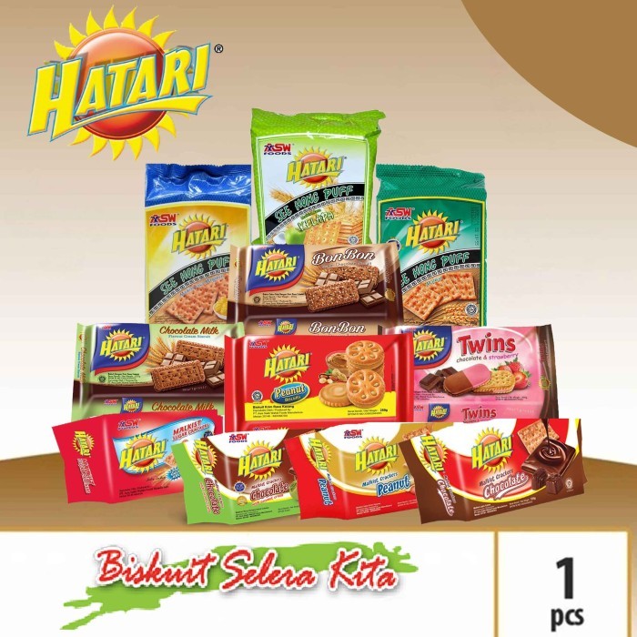 

TERLENGKAP Biskuit HATARI * Biskuit Renyah * Biskuit Selera Kita * Cemilan Instan