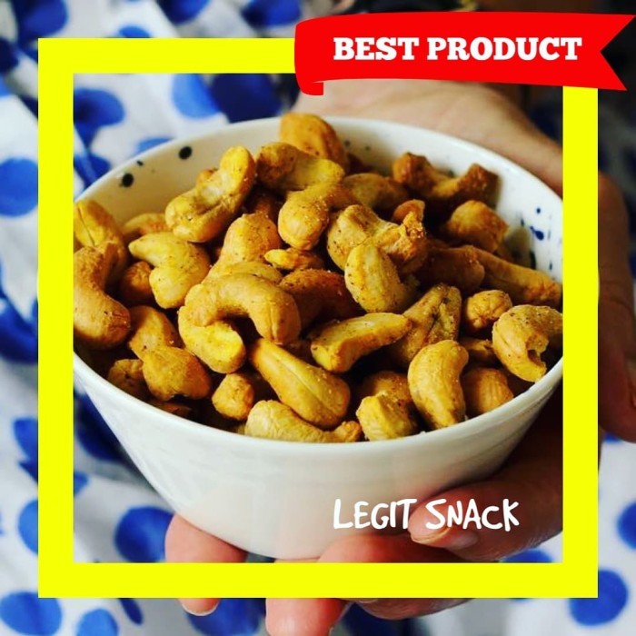 

MURAH 500Gr KACANG METE ORIGINAL ( MEDE ASIN ) ROASTED / PANGGANG