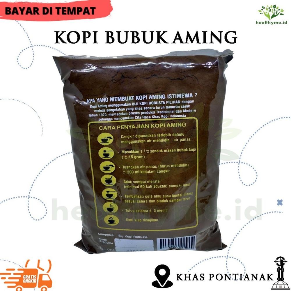 

Ready Kopi Robusta Bubuk Ang Coffee Pontianak - 500 Gram