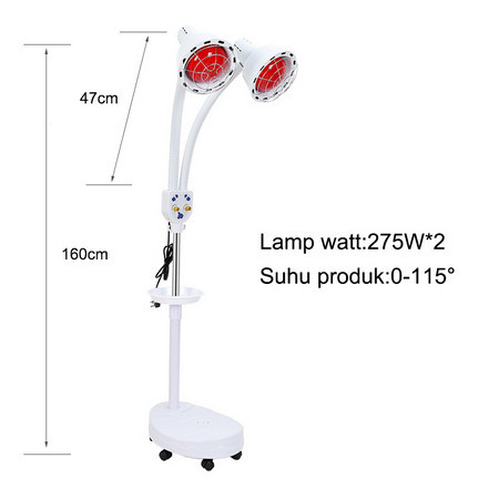 Alat Fisioterapi Lampu Terapi Sinar Infrared Lampu Standing Terapi