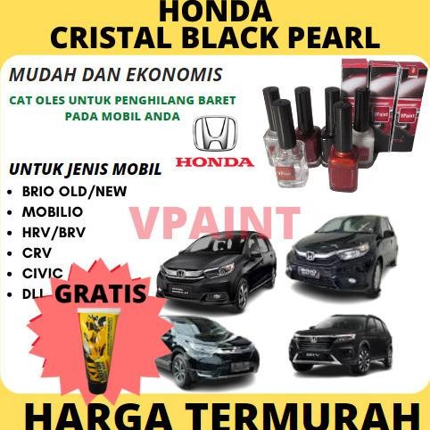 Cat Mobil Honda Warna Hitam Untuk Brio,Mobilio,Brv,Crv Dll..Termurah Murah