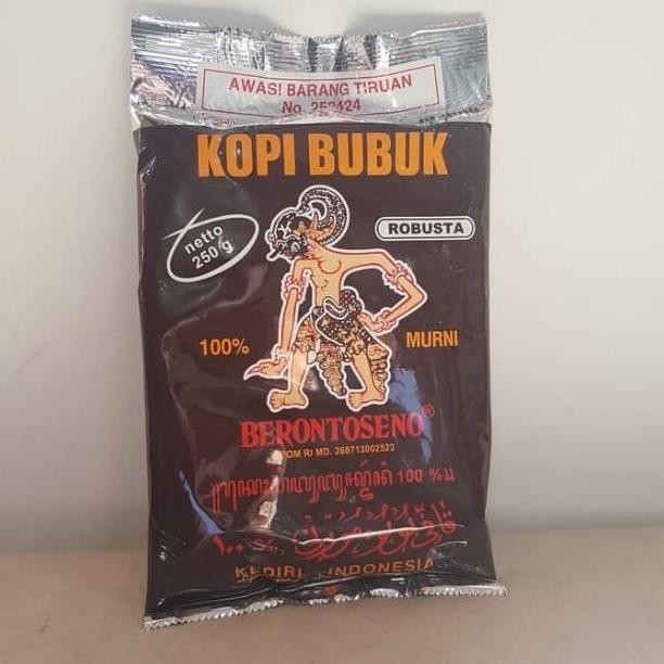 

Ready Kopi Bubuk Berontoseno Robusta 250 Gram - 100% Kopi Murni Termurah