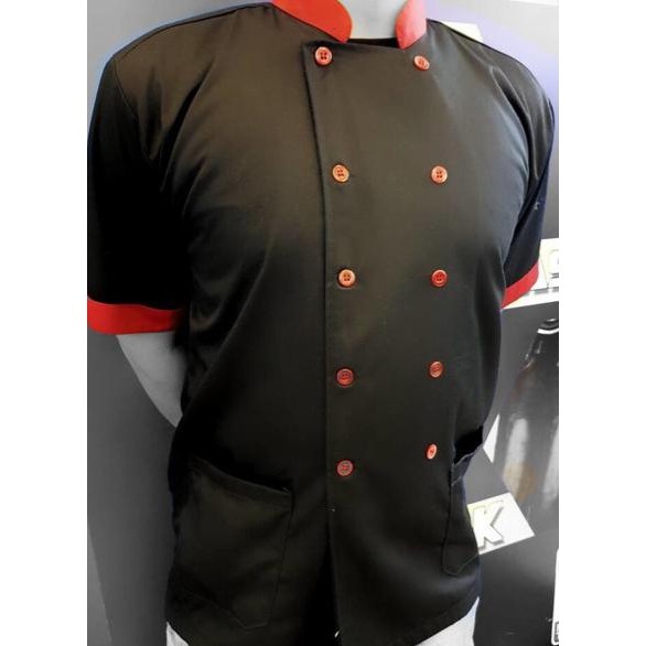 baju koki/chef size jumbo uk XXL E82JA