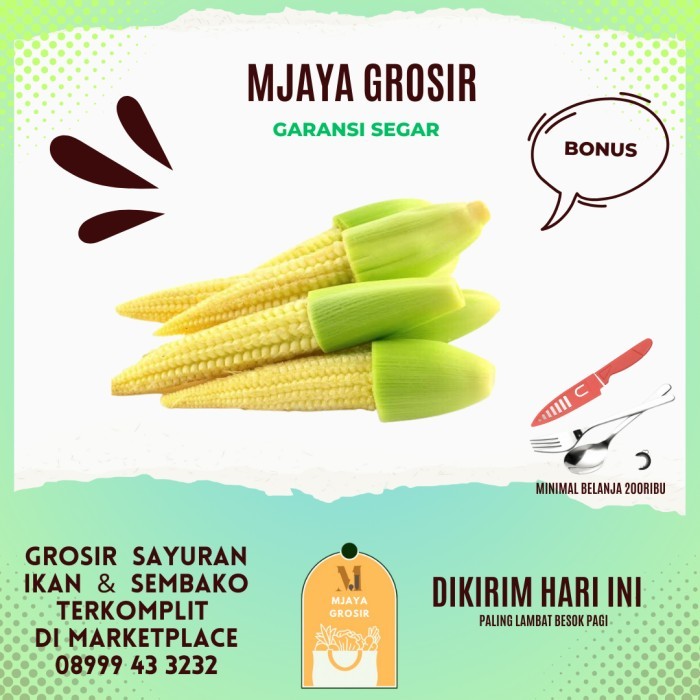 

Jagung Muda / Putren 500gr