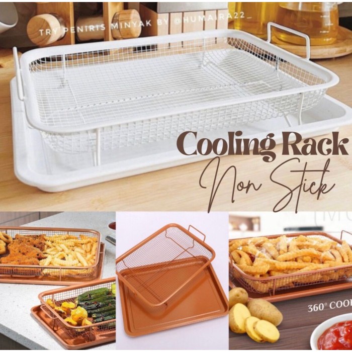 Cooper Crisper Tray Fika / Oven Tray / Peniris Minyak