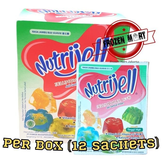 

NUTRIJELL Jambu Biji / Agar Agar Instant / Konnyaku Jelly Powder 15 Gr