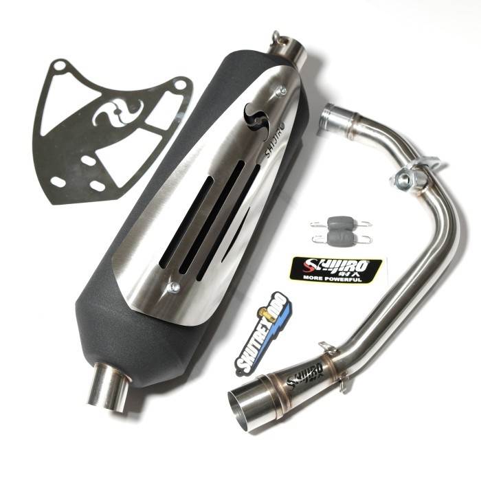 Knalpot Shijiro Standard racing Vespa Sprint Primavera LX S