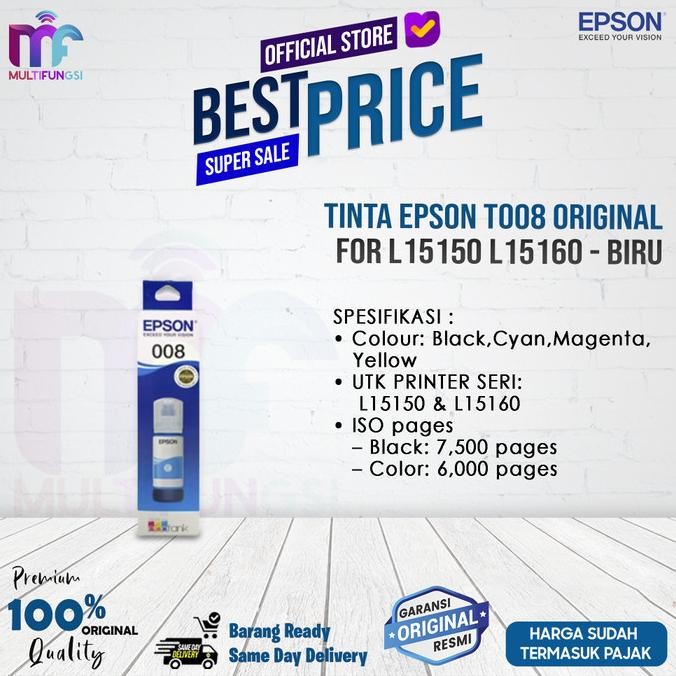 

Tinta Epson T008 Original For L15150 L15160