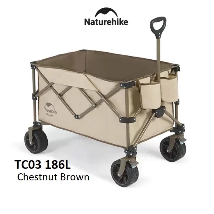 BEBAS ONGKIR - Troli lipat Naturehike NH20PJ009/Tabletop NH21PJ002 TC03 gerobak lipat