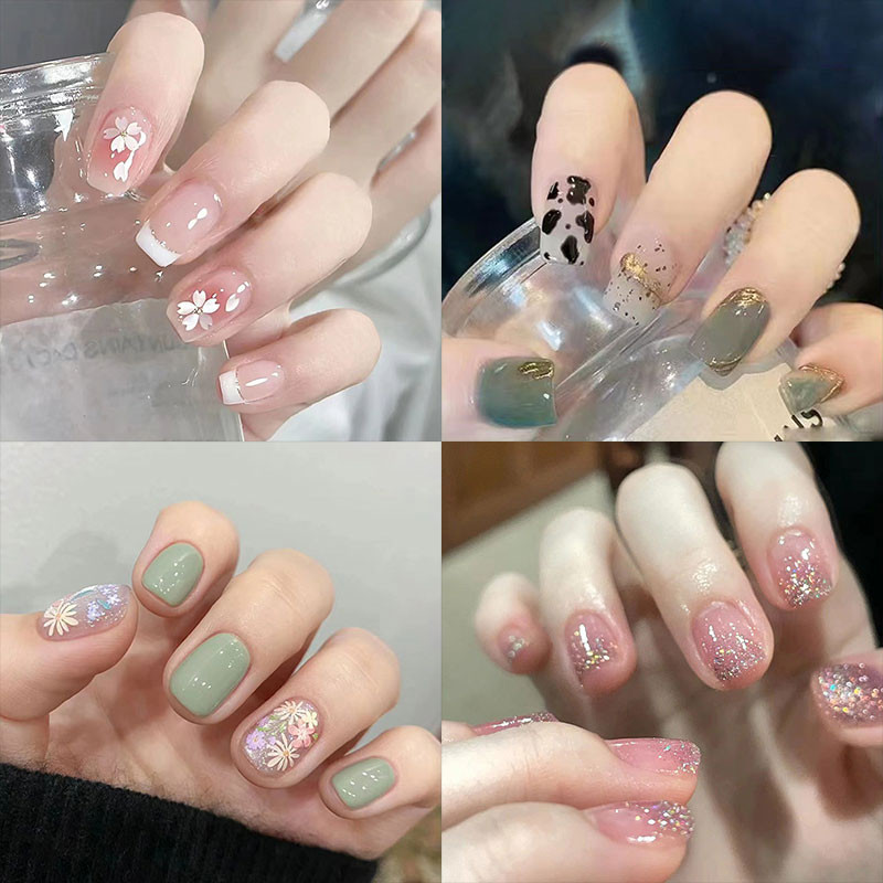 kuku palsunail art kuku palsu + lem press on nailskuku palsu nail art + lemkuku palsu lem tahan lama