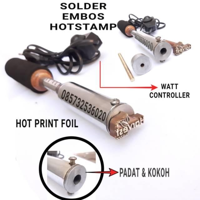 

Plat Cetakan Matras Emboss Stamp Custom Akurat Presisi