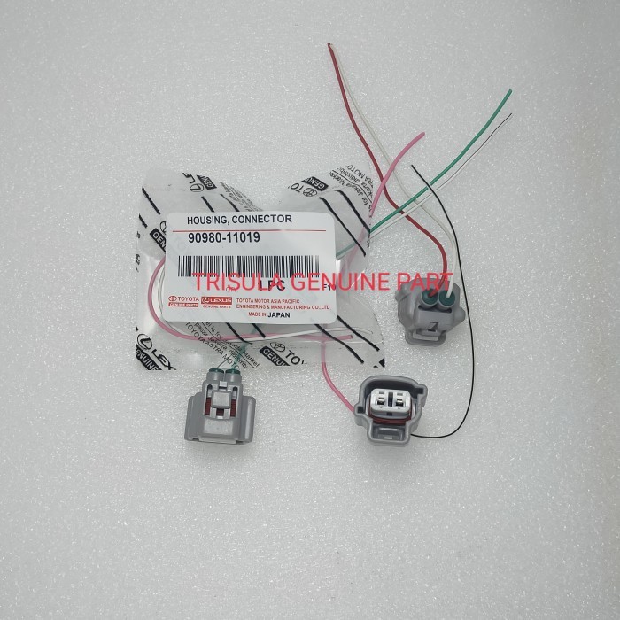 SOKET KONEKTOR LAMPU SEIN DEPAN ORISINIL. AVANZA/XENIA/AGYA/INNOVA REB