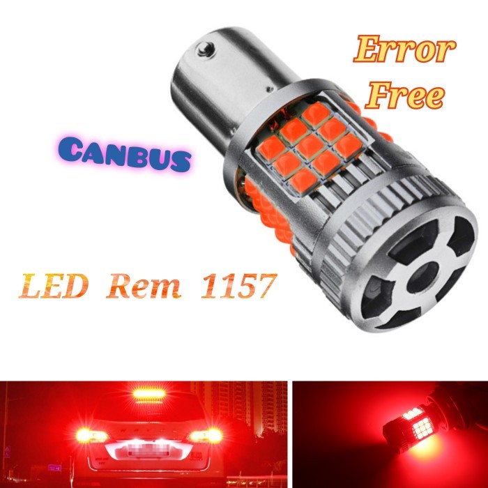 LAMPU LED REM 1157 CANBUS FREE ERROR MOBIL STOP