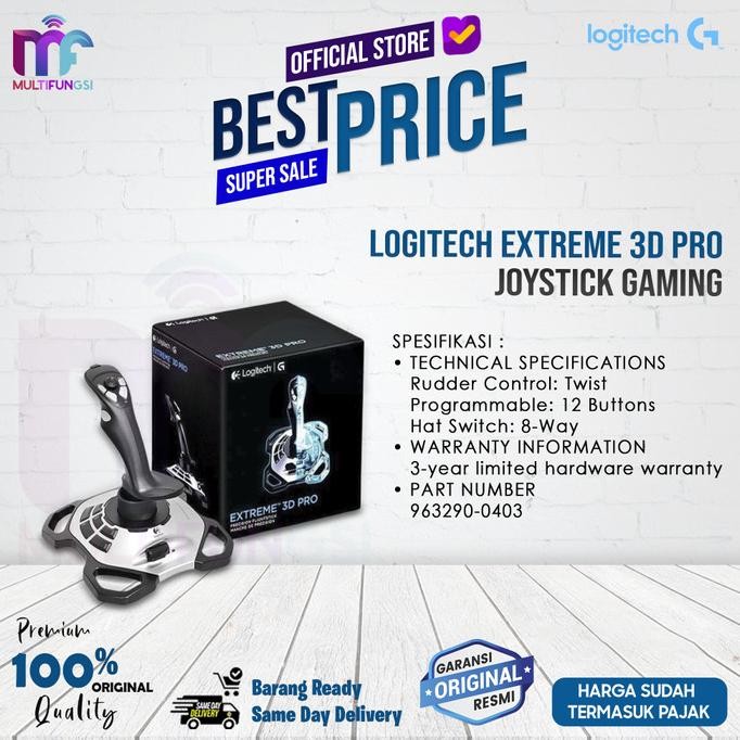 

Logitech Extreme 3D Pro Joystick Gaming