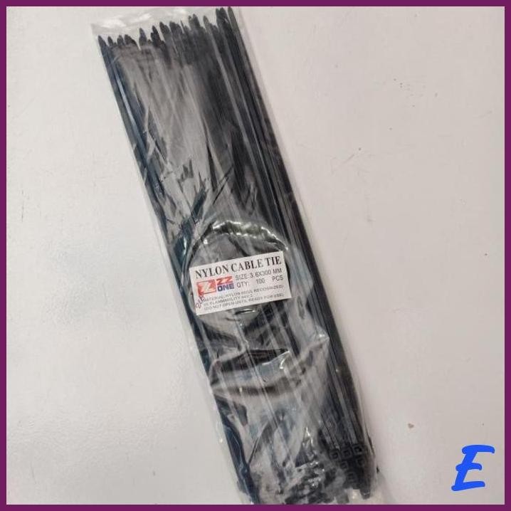 

| MAL | CABLE TIES 3,6X300 KABEL TIS PENGIKAT PLASTIK 30CM