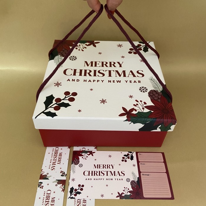 Gift Box Natal / Box kue kering natal / kotak kue christmas / hampers